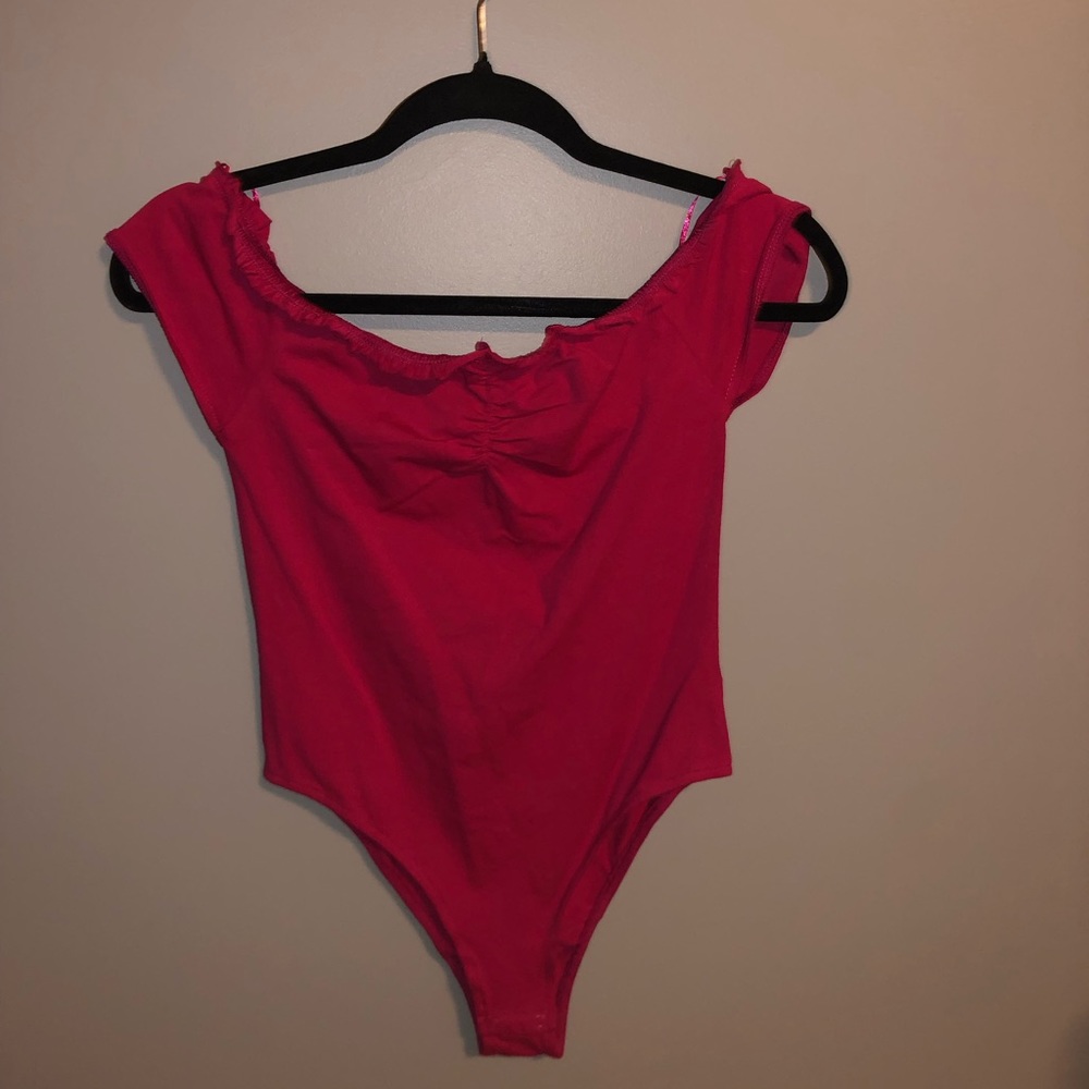 Frilly Pink Nordstrom Bodysuit
